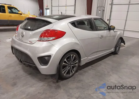 2016 Hyundai Veloster Turbo from USA, damaged, VIN KMHTC6AE1GU273559